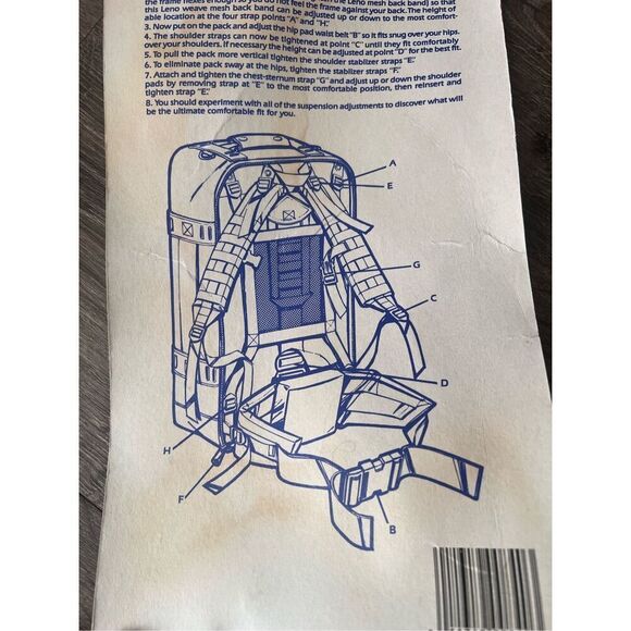 Stansport DELUXE Adirondack internal Frame BACK Country Backpack - Picture 11 of 11